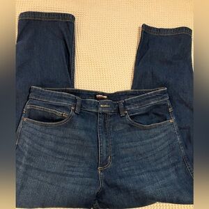 Bundle of Two Pair of Men’s Kirkland Signature Blue Jeans, 38x30